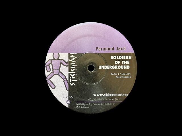 Paranoid Jack - Soldiers Of The Underground (2000) - YouTube