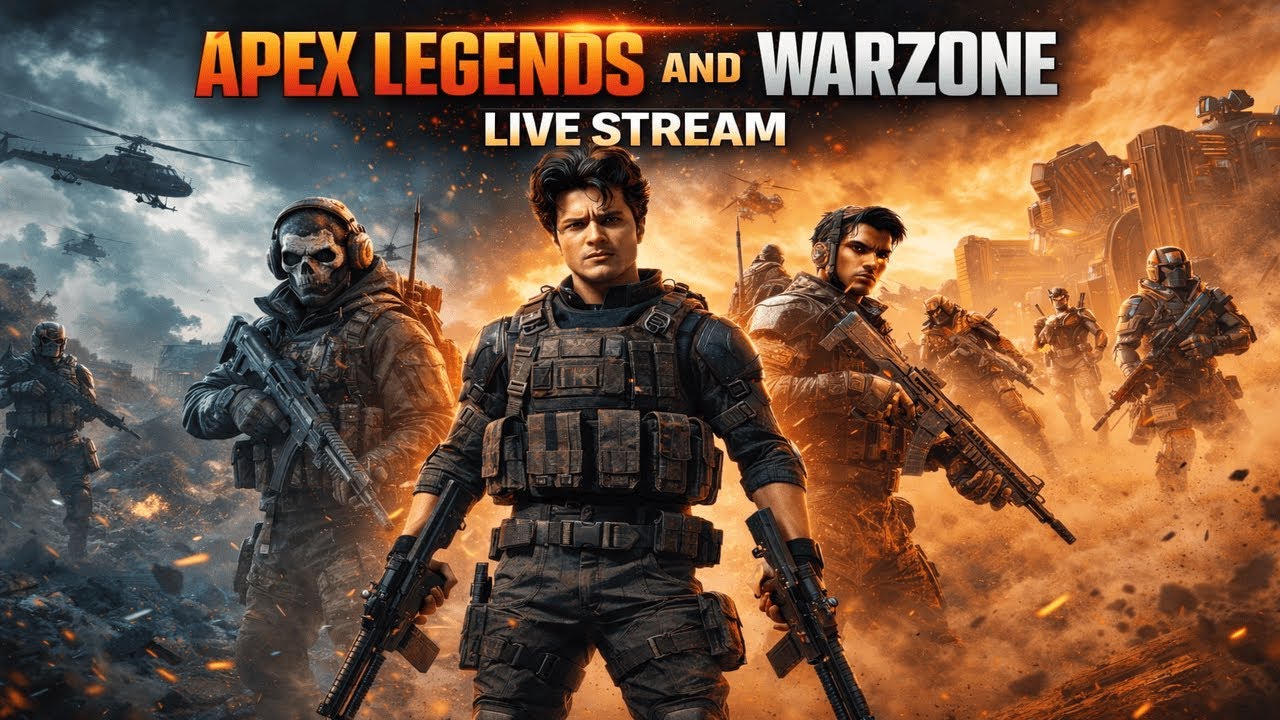 Warzone + Apex LIVE Showdown (Portrait)