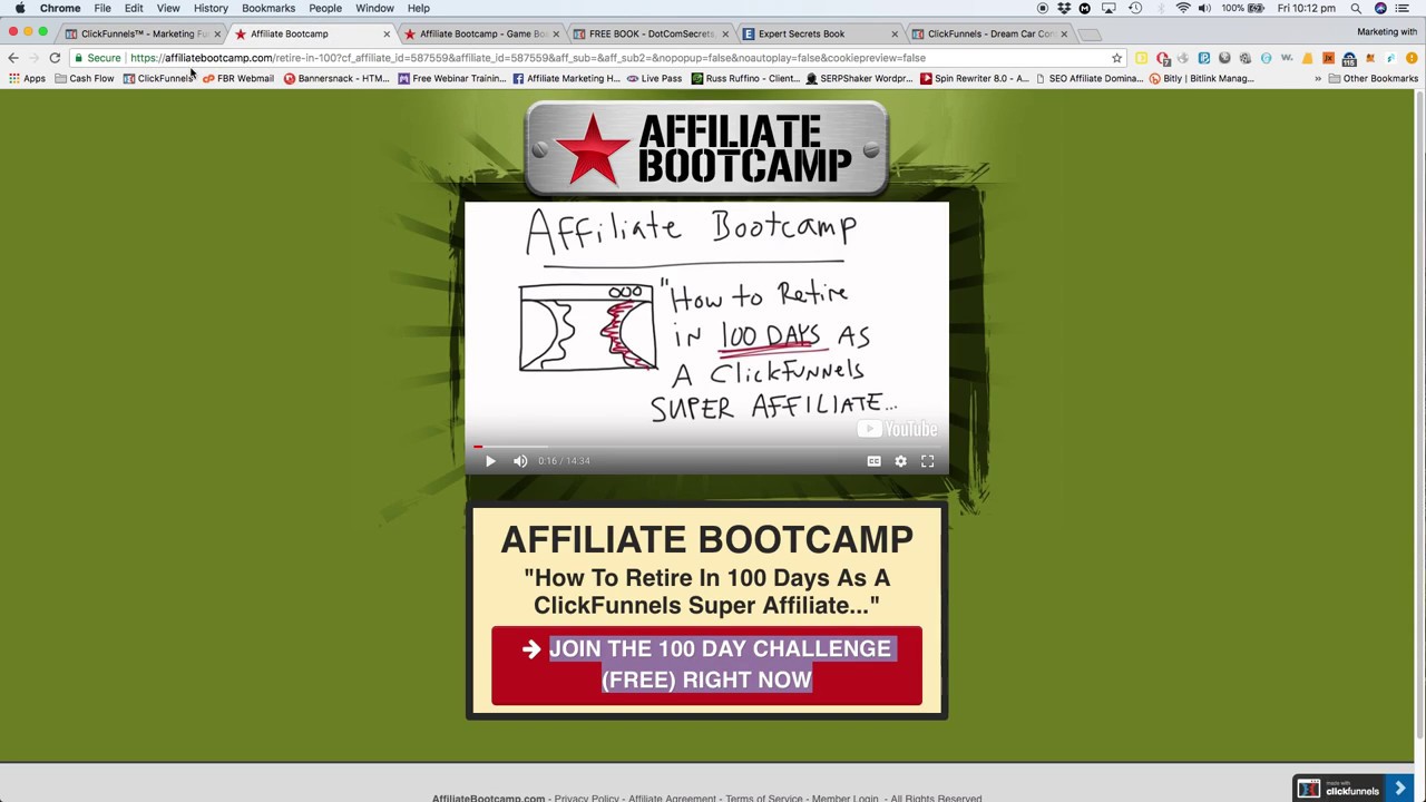 Affiliate Bootcamp Clickfunnels Review | Detailed Review, Walkthrough and How To Make Money ASAP