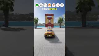 Cars vs Containers Tunnel #shorts #beamngdrive #usa #cars #trending #boost #bugatti