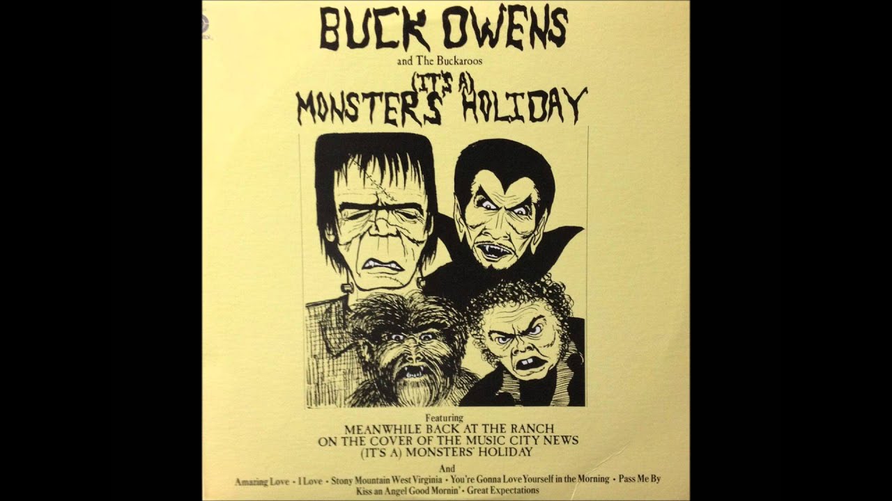 Flashback: Buck Owens Gets Creepy With 'Monsters' Holiday