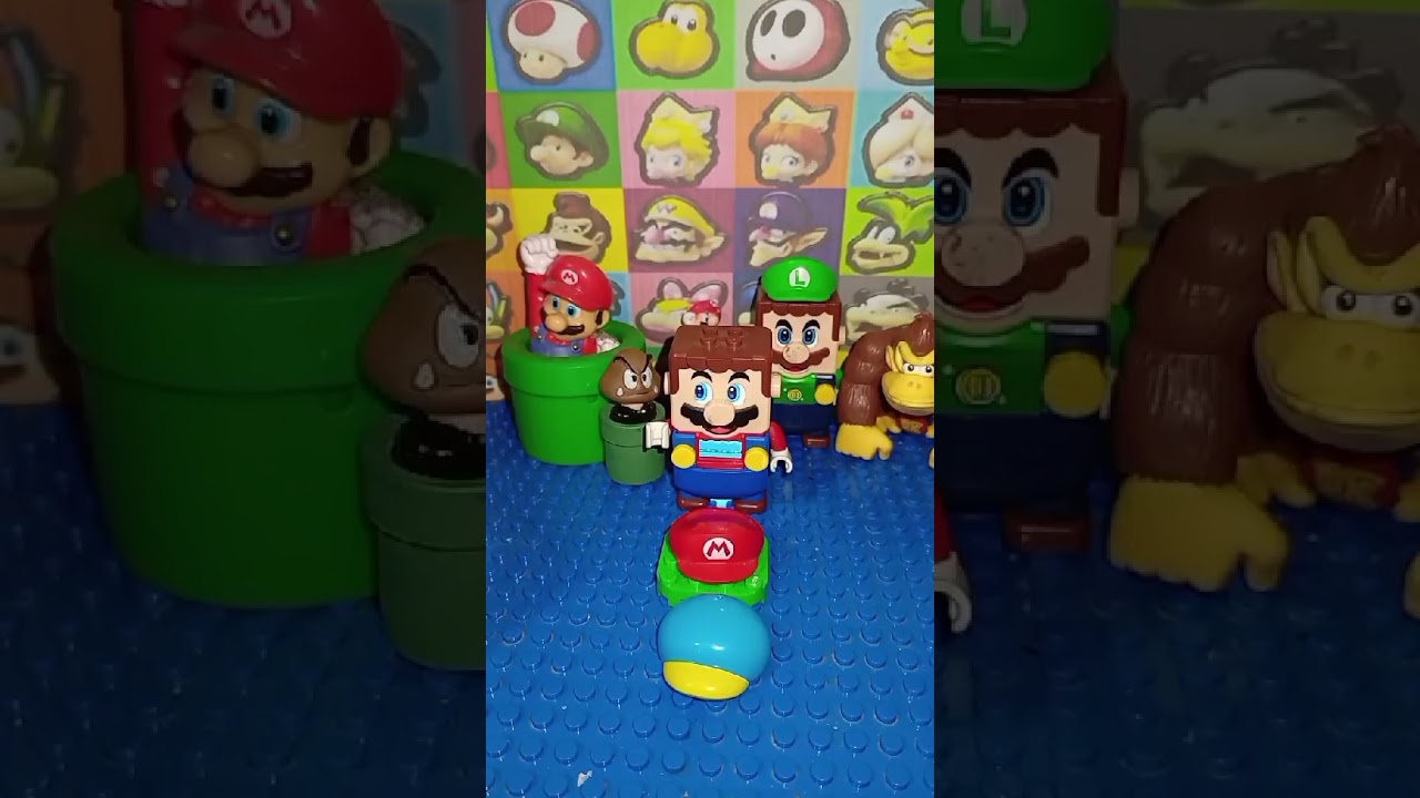 Lego Super Mario change original head dress SA 1.24 