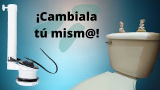 CÓMO CAMBIAR LA VÁLVULA DE DESCARGA DEL WC