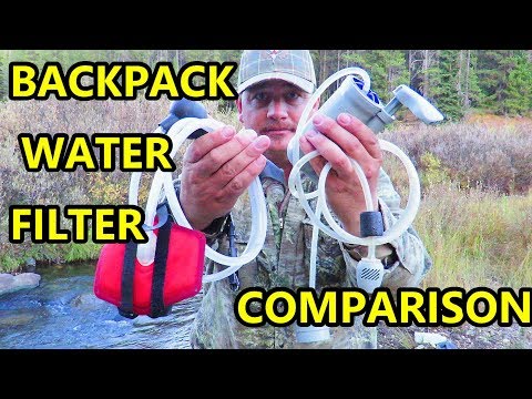 Backpack Water Filter Comparison: MSR HYPERFLOW vs. PUR (Katadyn) HIKER