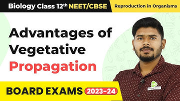 Advantages of Vegetative Propagation - Reproduction in Organisms | Class 12 Biology Ch 1 NCERT/NEET