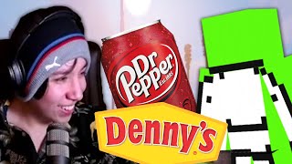 Quackity and Dream Discuss Denny's & Dr Pepper