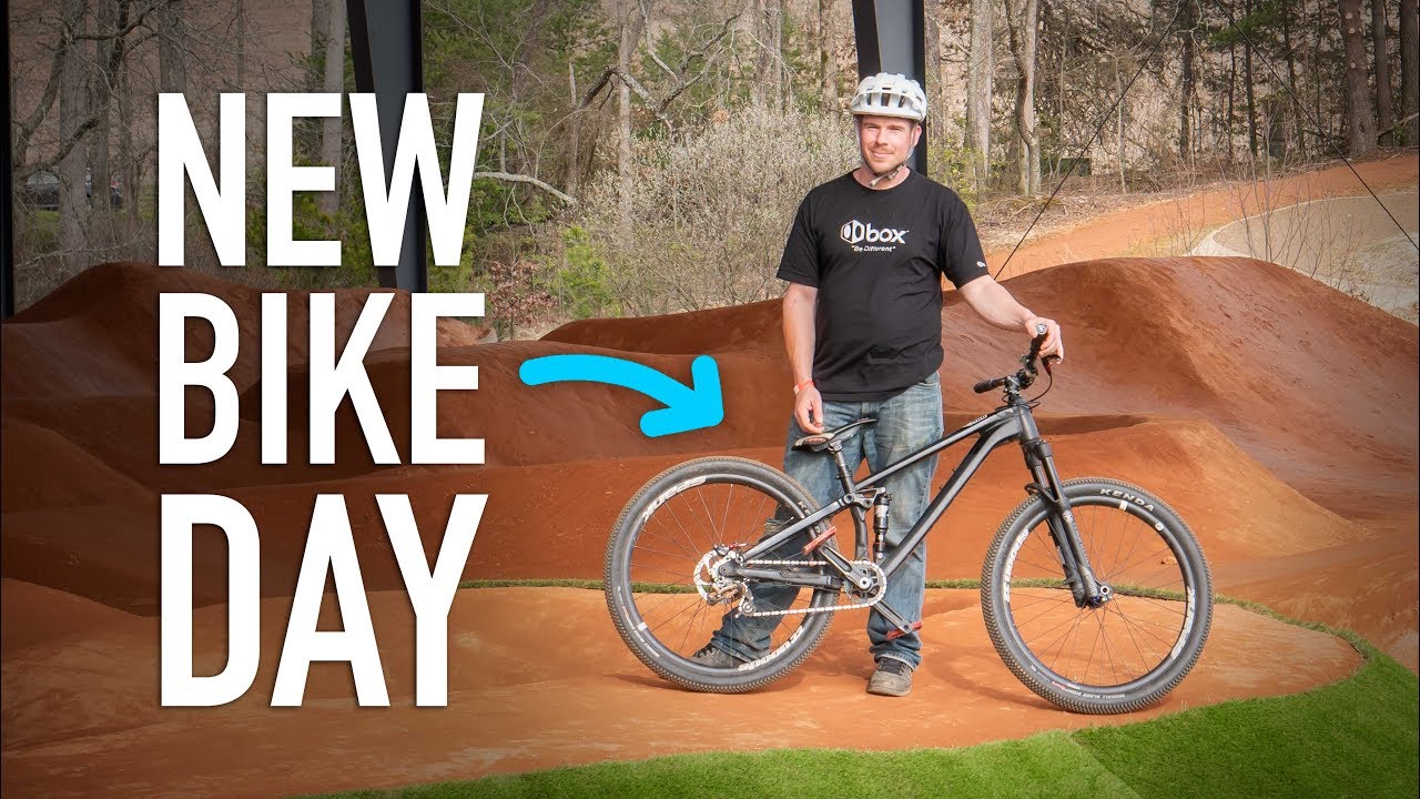 The Riveter Bike Park New Bike Day - YouTube