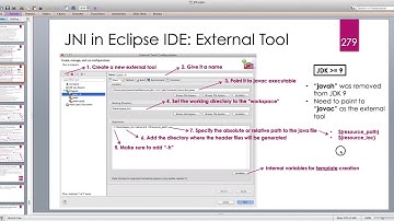 Java Native Interface (JNI) in depth -- Part 7: Eclipse External Tool Configuring for JDK 9 or later