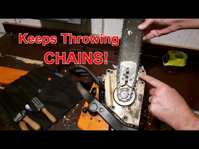 Check chain lubrication and overheating