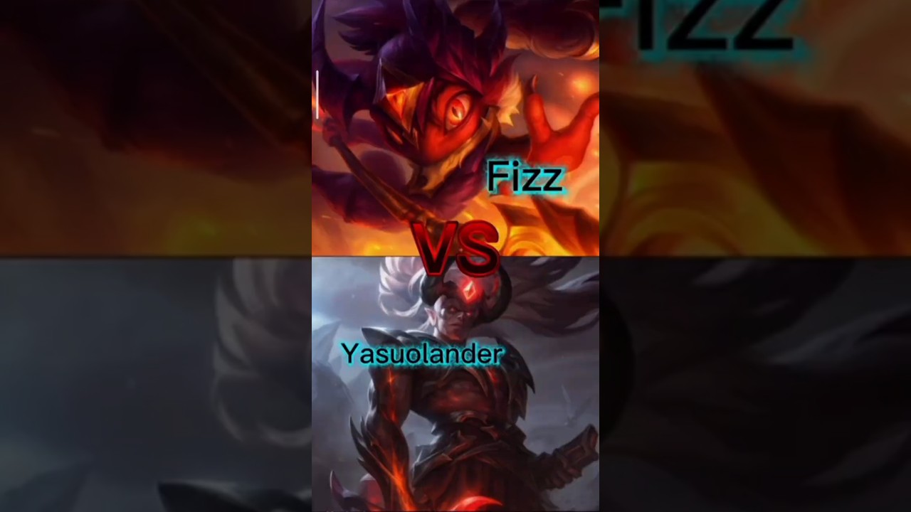 ⚡Insane Fight 💥 Yasuolander Vs Fizz 🔥- Yasuo - league of legends - yone 
