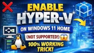 HyperV Feature Invisible in Windows 11? Here's Why