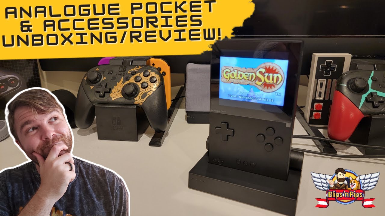 Analogue Pocket, Dock, and Game Gear Adapter Unboxing & Review!!