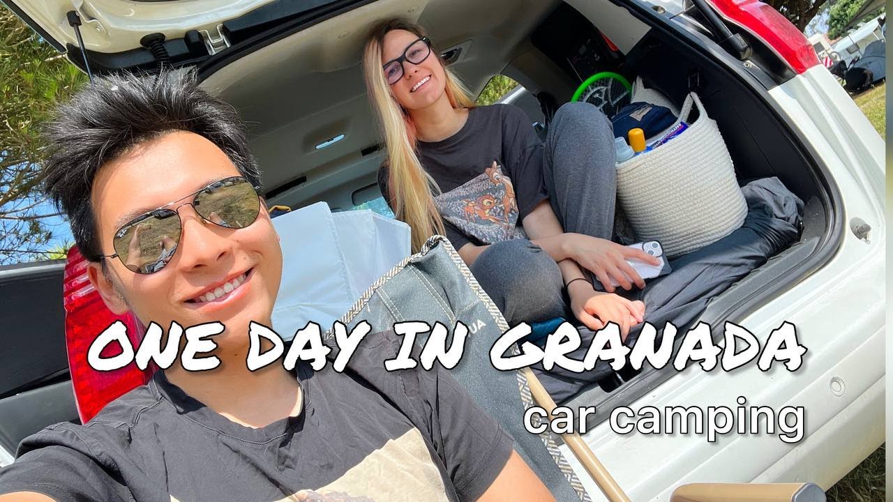 Один День из нашей жизни в машине  / 24 часа в Гранаде + расходы на день