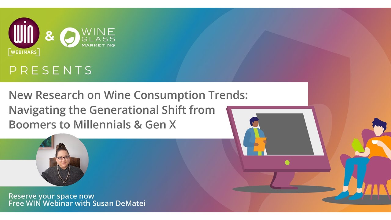 New Data on Wine Consumption Trends: Exploring Generational Shift from Boomers to Millennials & GenX