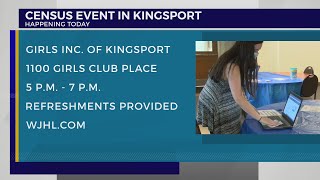 Kingsport hosting a Census Event