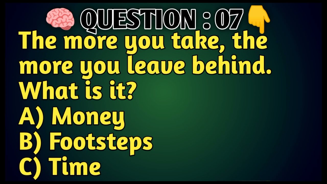 “99% of People Fail This Brain Teaser Quiz | Can You Score 10/10?”