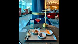 Checking out the new Capital One Lounge at JFK (terminal 4)