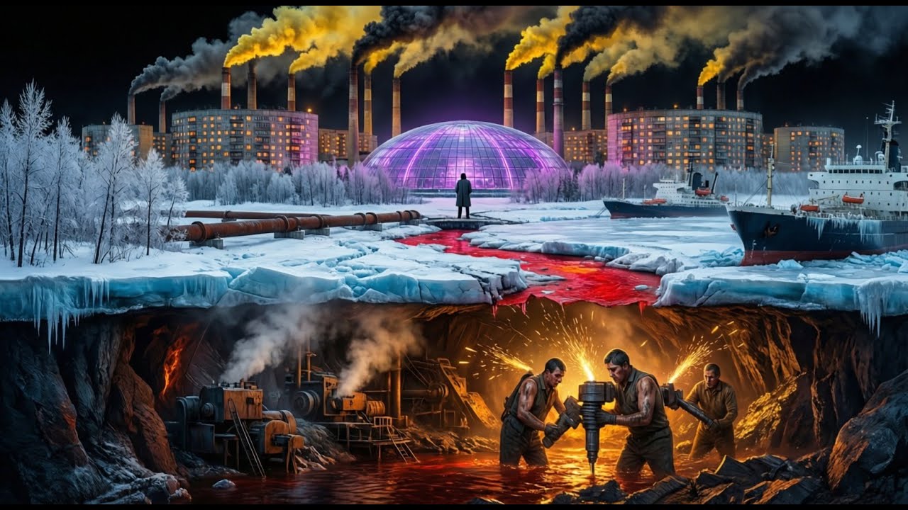 The Soviet Phantom City Norilsk Expansion (USSR) 1971