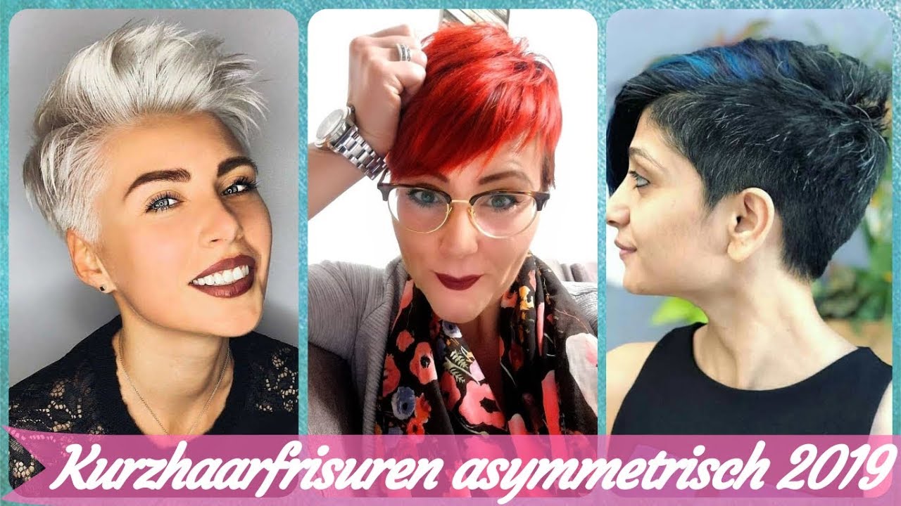 Die Coole Ideen Zu Kurzhaarfrisuren Asymmetrisch 19 Youtube