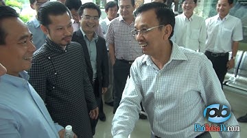 Doanh nhân Sài Gòn gặp gỡ "Vua Rác" David Dương tại Khu xử lý rác Đa Phước