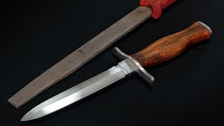 Making a Dagger from an Old File