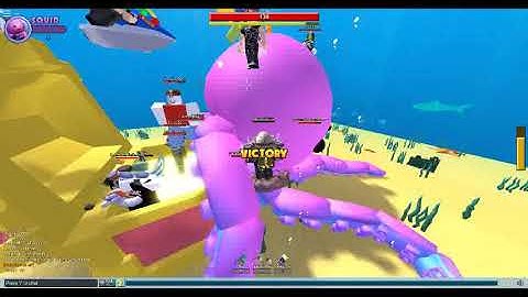 Roblox Reason 2 Die 1.3.6: Squid Boss Defeated Event New [2019 No Longer Playable]