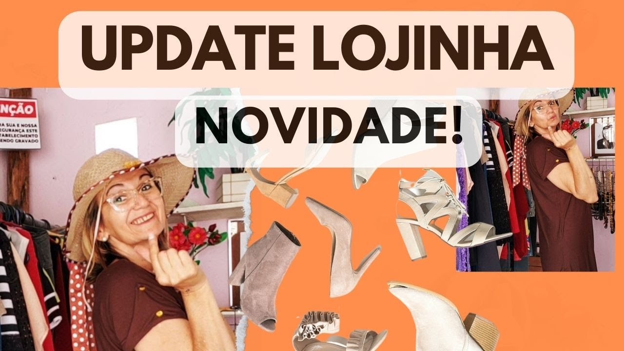ATUALIZAÇÃO DA LOJINHA DE GARAGEM!!! (AGORA TEMOS CALÇADOS)!!!