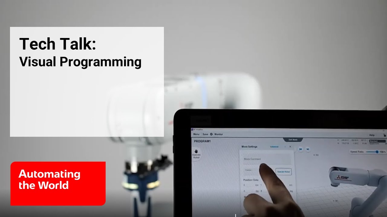 Tech Talks: Visual Programming I Mitsubishi Electric - YouTube