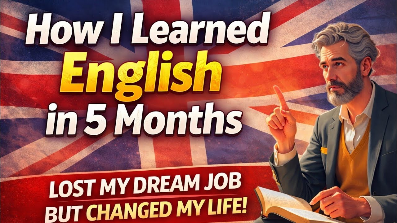 How I Learned English in 5 Months || Lost My Dream Job But Changed My Life || Improve Your English ✅