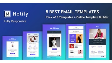 Notify - Notification Email - Templates - Builder | Themeforest Website Templates and Themes