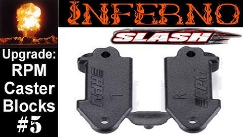 Traxxas Slash LCG- RPM Caster Blocks [Inferno]