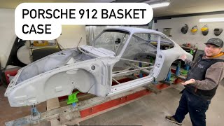 1966 Porsche 912 Restoration pt1! Chassis jig and metalwork!