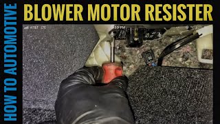 Scion XB Blower Motor Resistor Replacement