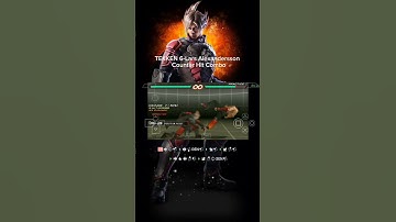 [TEKKEN 6]-Lars Alexandersson Counter Hit Combo⚡#tekken6#tekken8#tekken#gaming