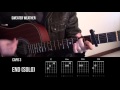 Sweater Weather - The Neighbourhood - Guitar Lesson Tab (Tutorial) - How To Play