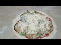 Pizza alla parmigiana..