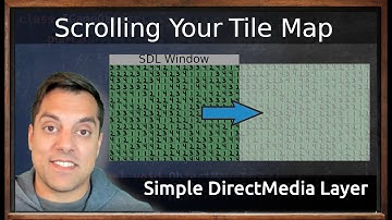 [Ep. 50] Scrolling in a Tile Map in SDL | Introduction to SDL2