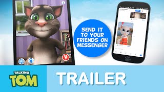 Talking Tom for Messenger - App Trailer screenshot 1