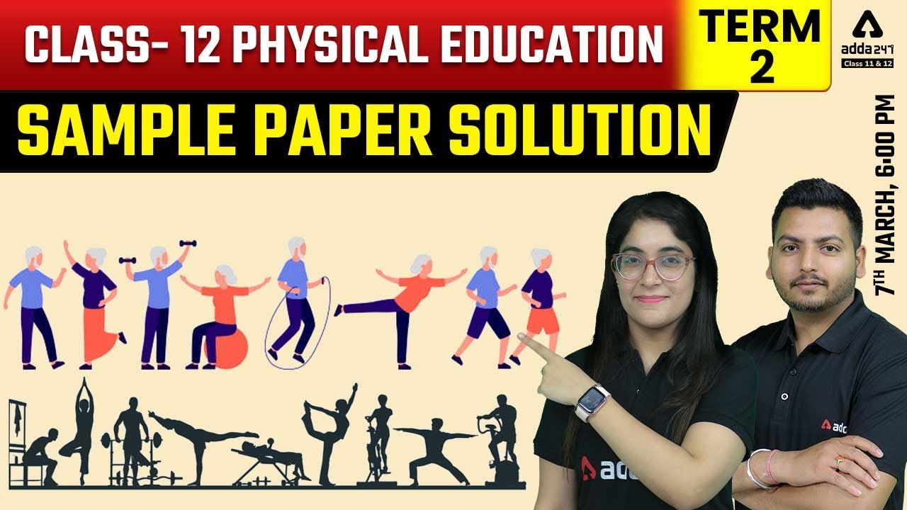 physical education term 2 sample paper solution