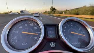 Yamaha YBR 150 km/h