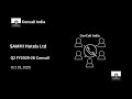 SAMHI Hotels Ltd Q2 FY2025 26 Concall