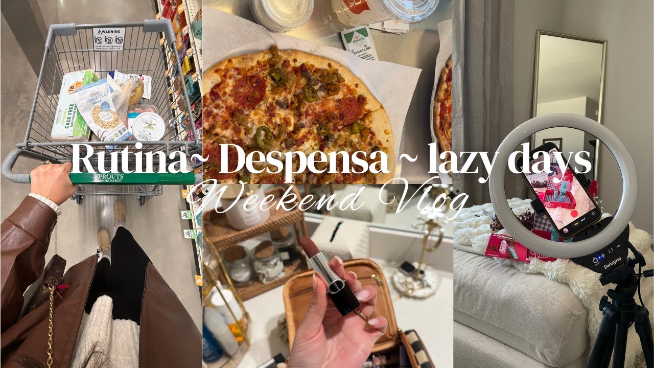 Vlog 64| Lazy weekend 🪵 viviendo en los USA 🇺🇸