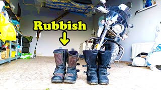 Very bad motorcycle boots never buy them