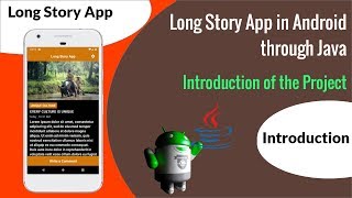 How to create Long Story App in Android Studio for Absolute Beginners Introduction | By Using Java