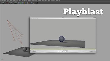 Create a Maya playblast