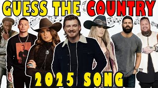 Celebrity Guess the Country Song 2025 | Music Quiz Wealth