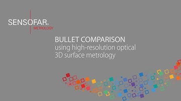 S neox - How to do a bullet comparison using high-resolution optical 3D surface metrology