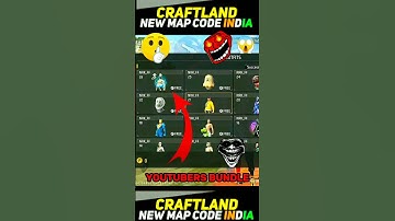 UNLIMITED DIAMONDS 💎 MAP CODE 🤫 IN FREE FIRE | CRAFTLAND CODE 😱#trending#freefire#freediamonddimond
