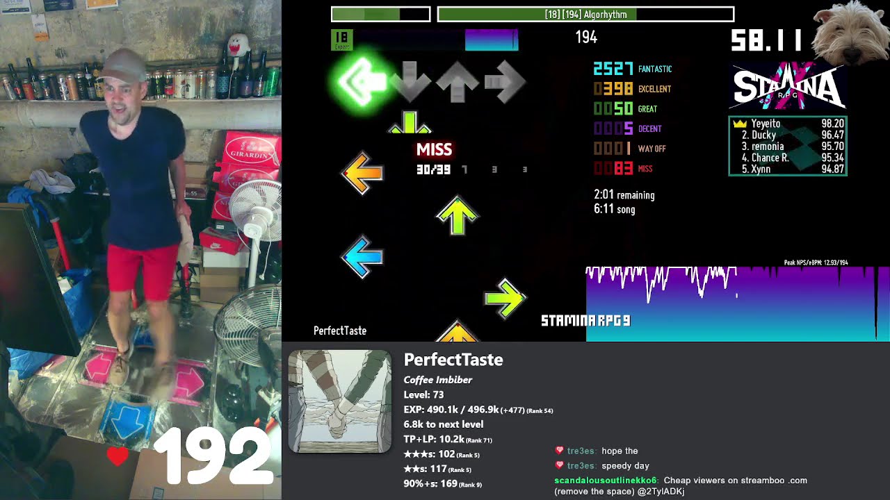 PerfectTaste - ITG - [18] Algorhythm 84.28%