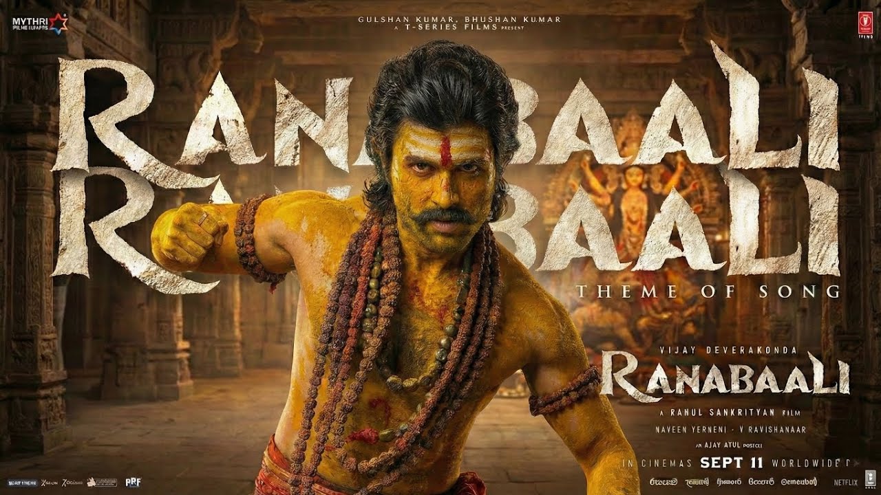 RANABAALI Theme Song | Vijay Deverakonda | Rashmika Mandanna | Rahul Sankrityan | Ajay-Atul 